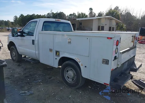 2011 Ford F-250 Xl из США, поврежденный, VIN 1FDBF2B67BEC02811